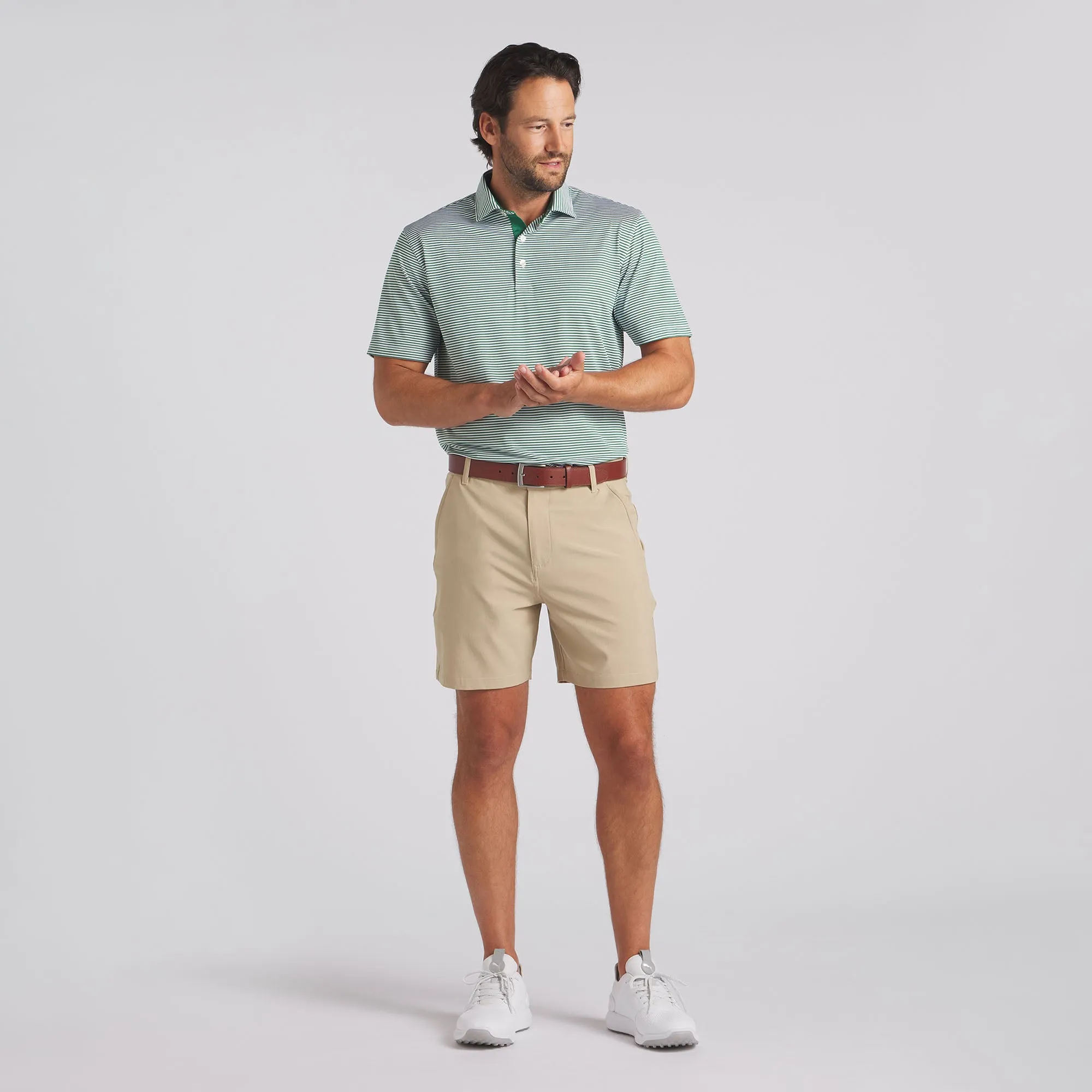 101 Solid 7 Golf Shorts | Prairie Tan