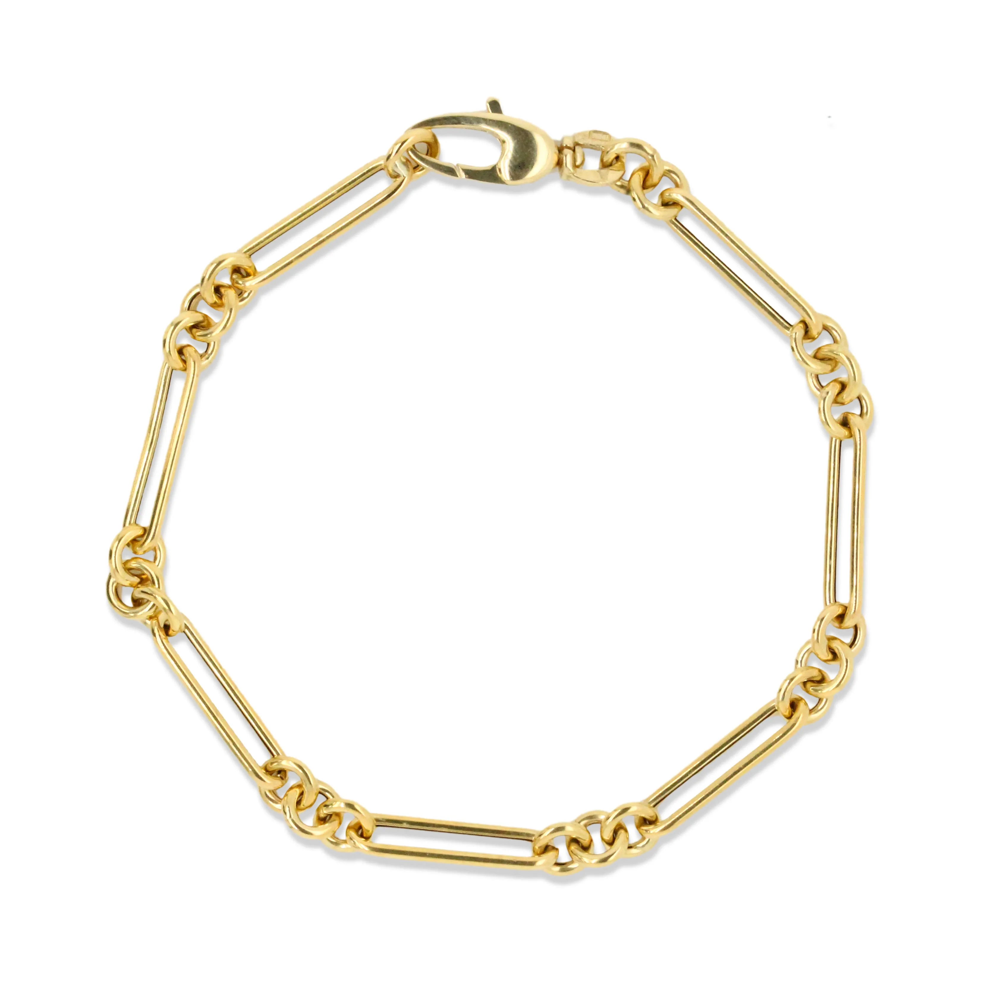 18k Stretch Link Bracelet