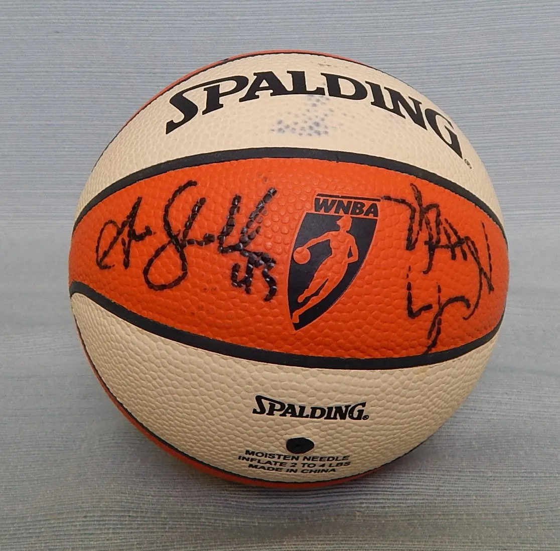 2008 Atlanta Dream Autographed Mini Basketball