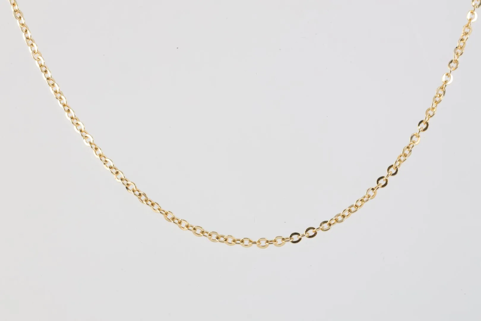 24" Milor 14k Yellow Gold Cable Chain (2.49g.)