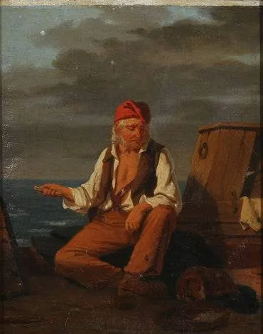 A fisherman at the pier