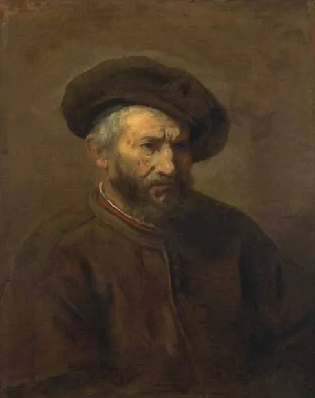 A Study of an Elderly Man in a Cap