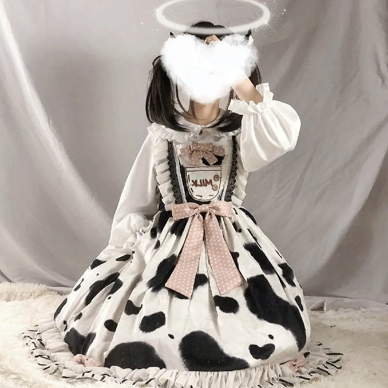 Adorable Cow Lolita Dress