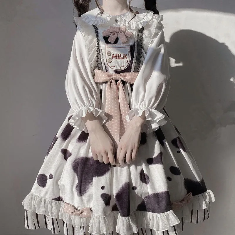 Adorable Cow Lolita Dress