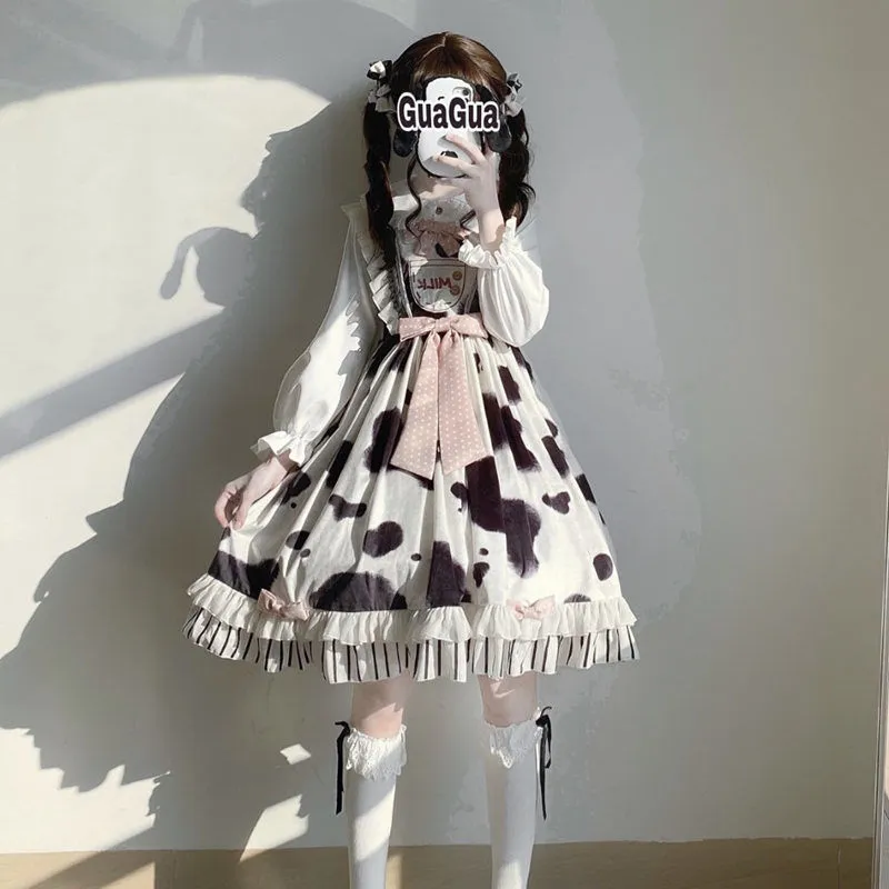 Adorable Cow Lolita Dress