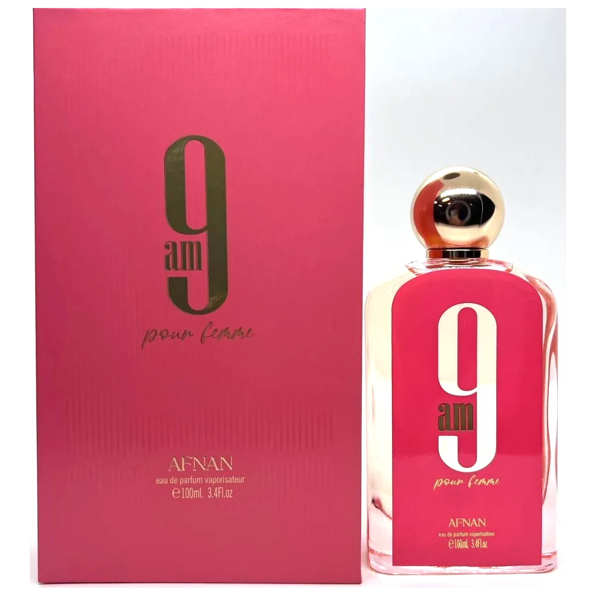 Afnan 9am Pour Femme - Perfume For Women - EDP 100ml