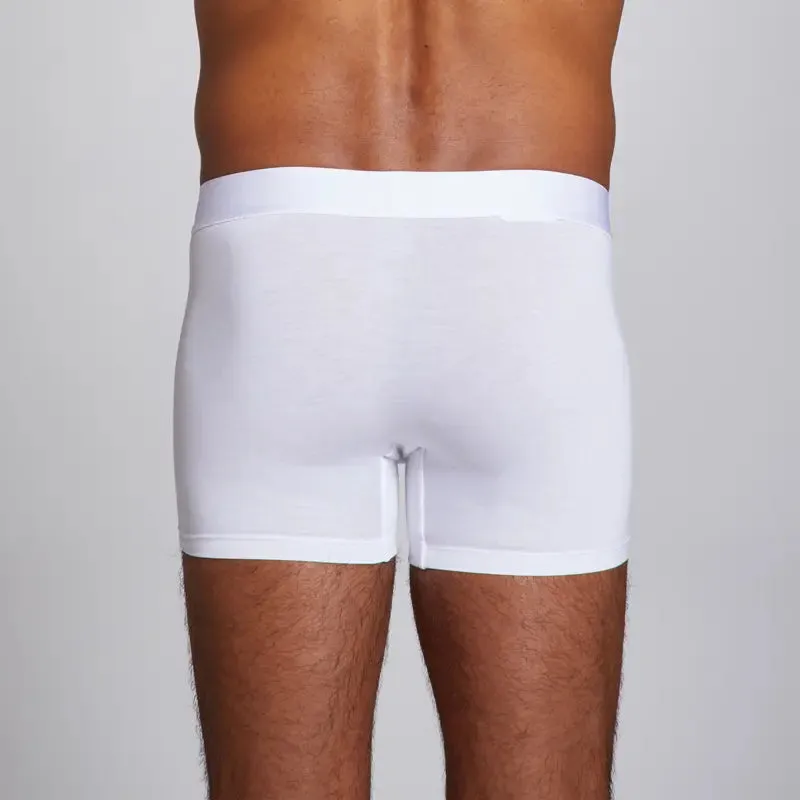 ALPHX Comfort Class Boxer Brief - Modern Fit - Frost White | ALPHX.com