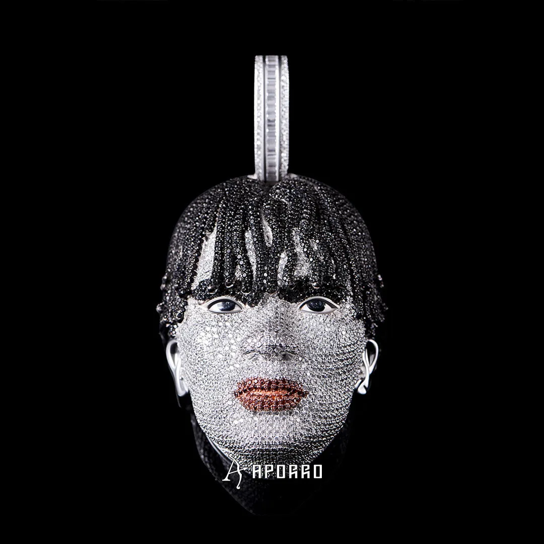 APORRO Premium 3D Personal Face Pendant Custom Design Deposit