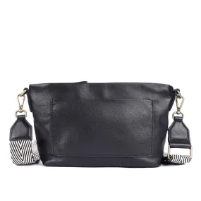 Aquarius Crossbody in black by Latico