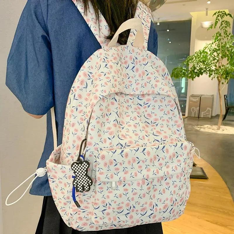 BCB231 Cool Backpack - Fashion Floral Laptop Bag