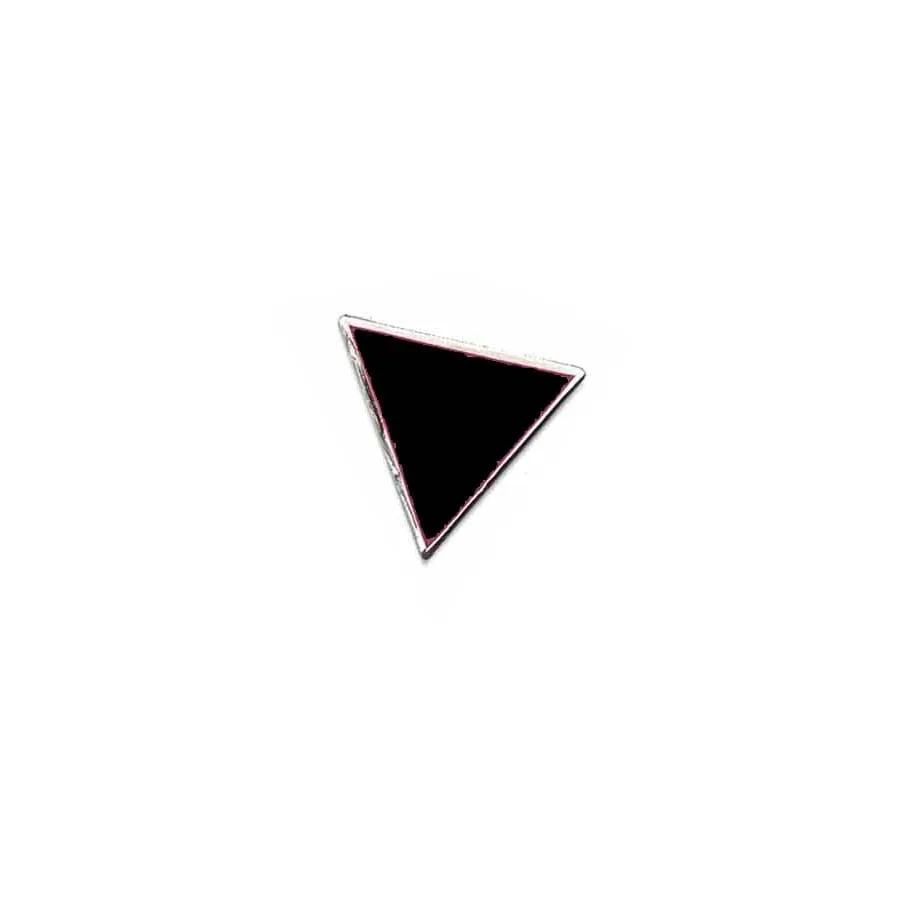 Black Triangle Pin