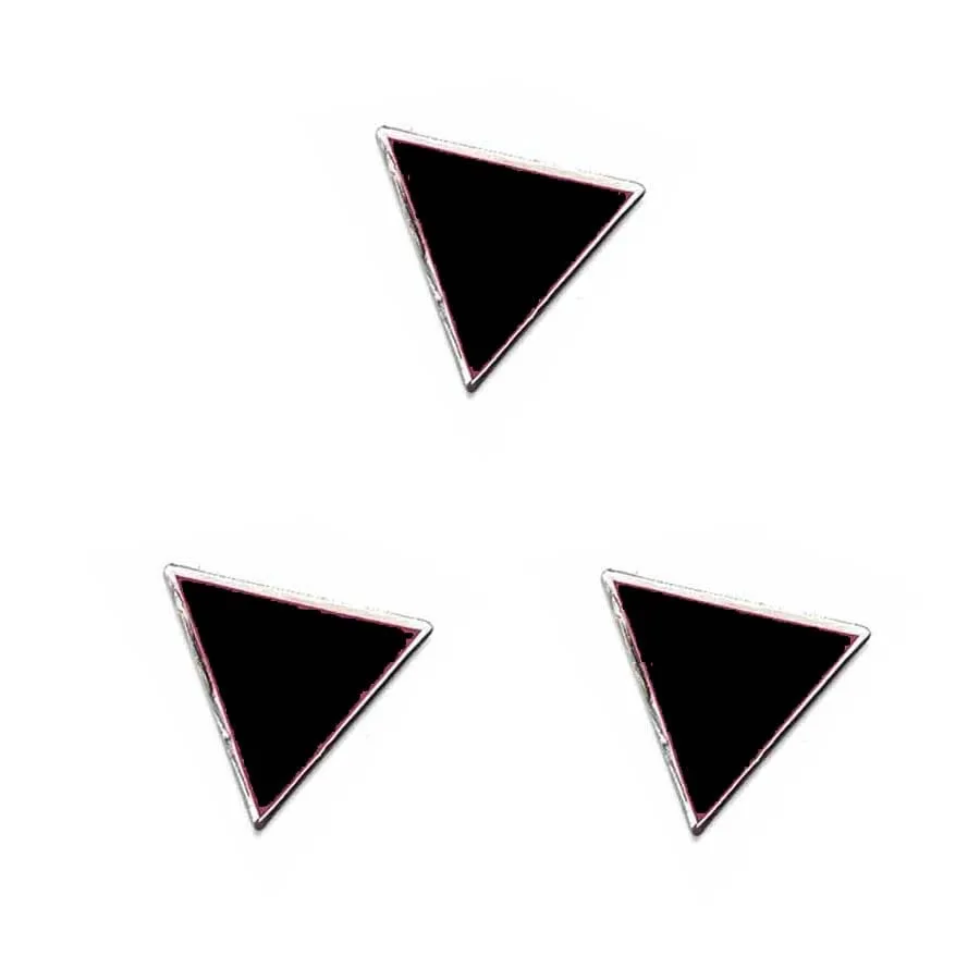 Black Triangle Pin