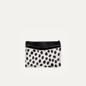 Card Holder Pauly Jen | Black   White Cheetah