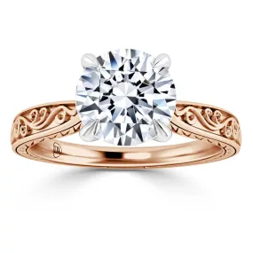 Catherine - 18ct Rose Gold - Round