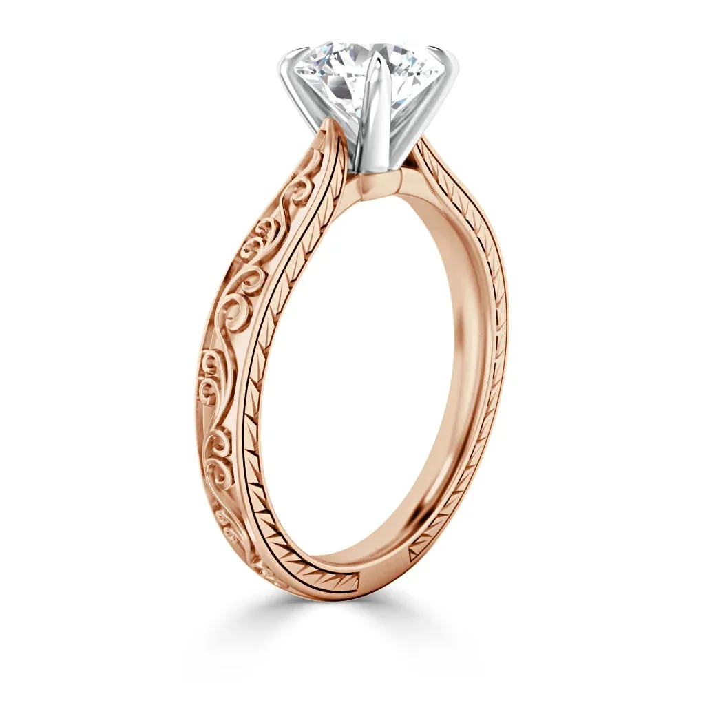 Catherine - 18ct Rose Gold - Round