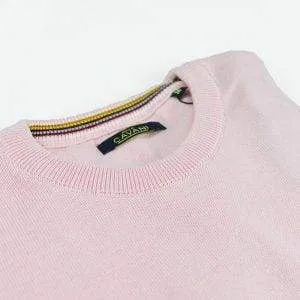 Cavani Men's Knitwear Pink Crewneck