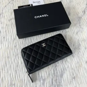 CHANEL CLASSIC LONG ZIPPED WALLET