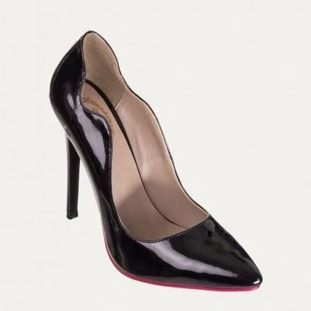 Classic Black Stiletto Heel Shoes