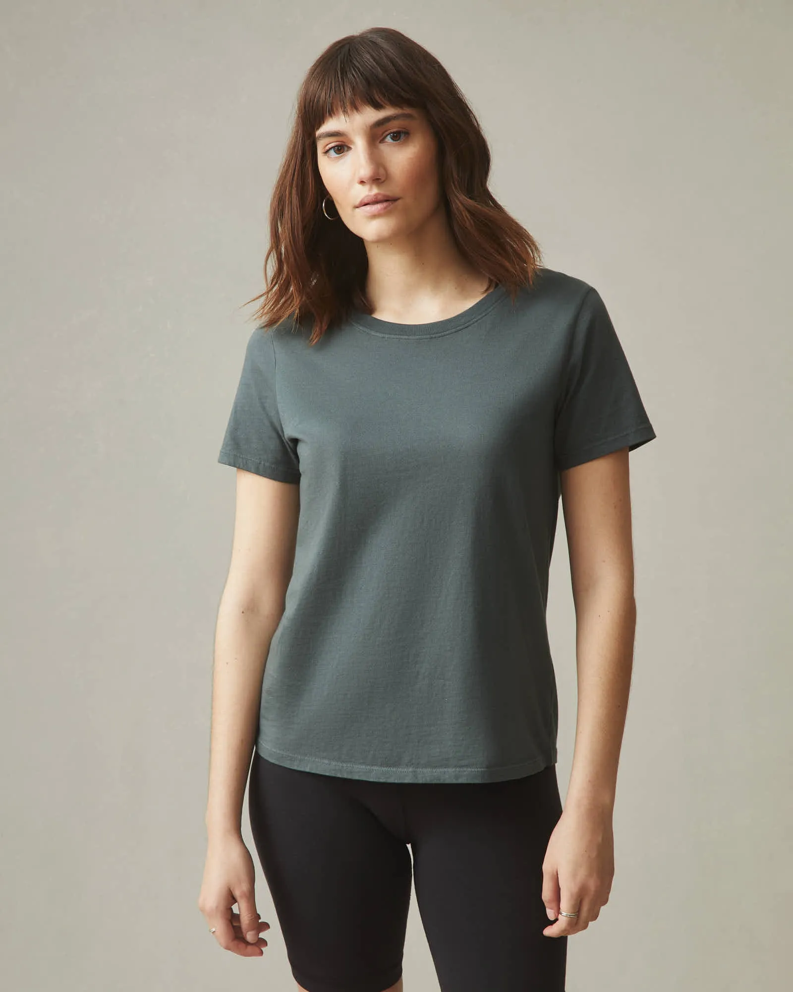 Classic Cotton Crew Tee - Balsam