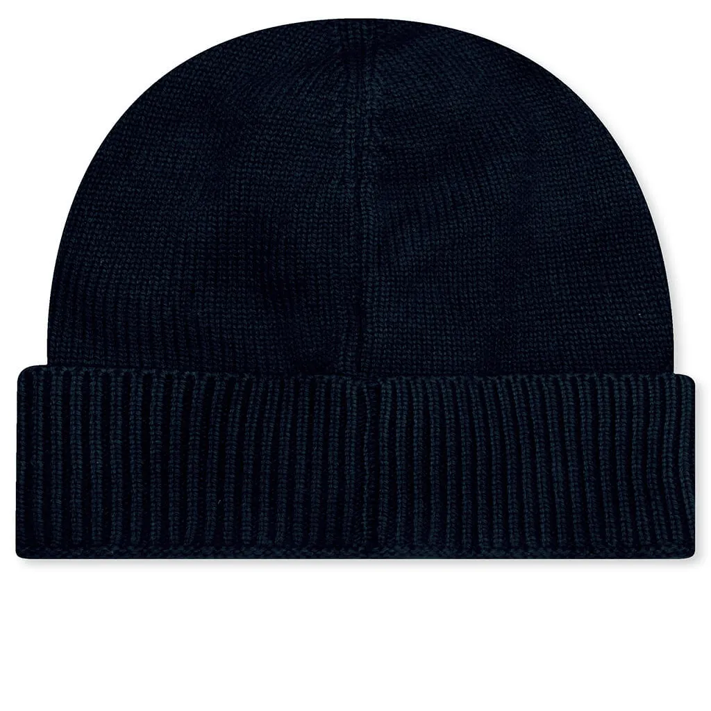 Classic Logo Beanie - Navy Blue