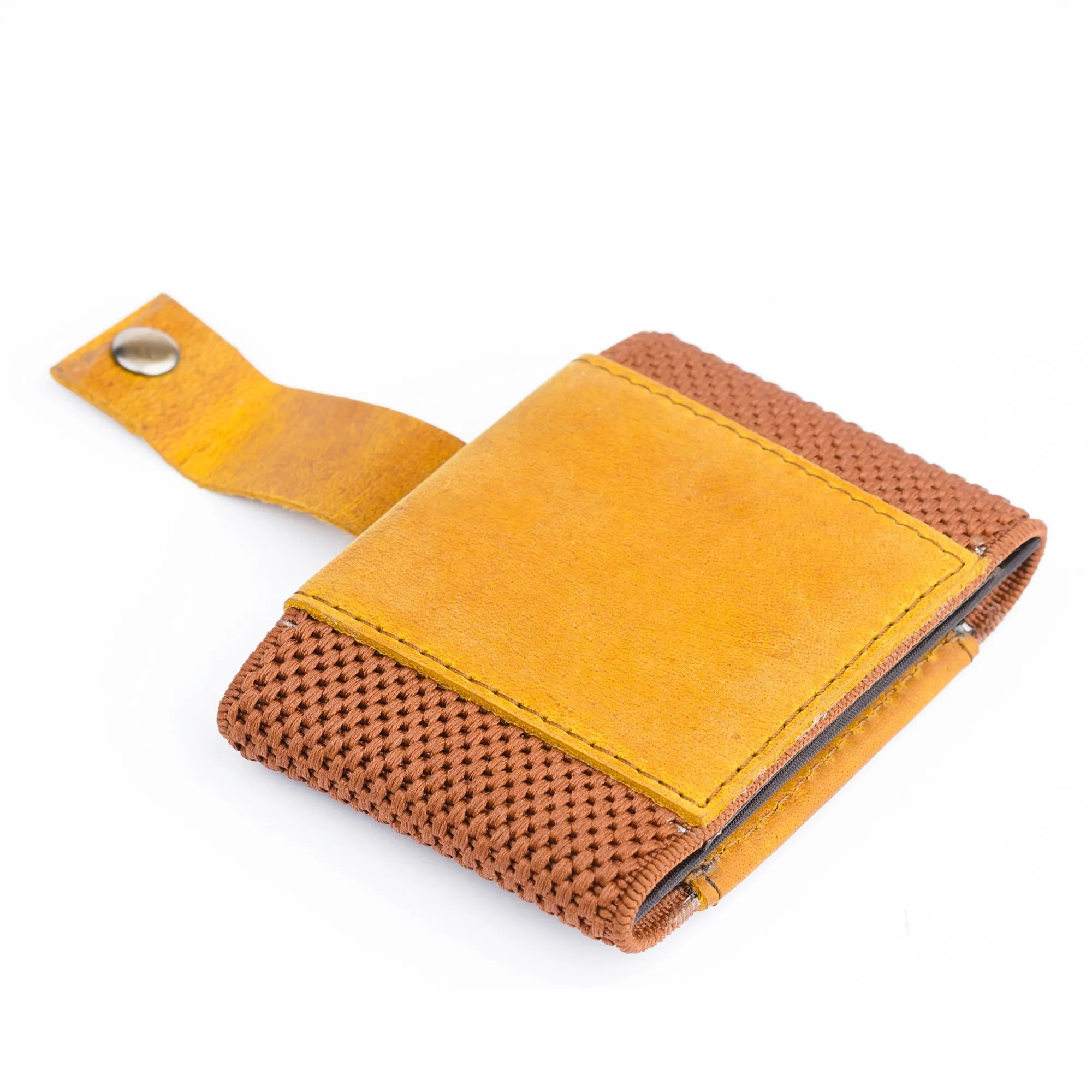 Classic Versatile Moneyclip Tan Wallet