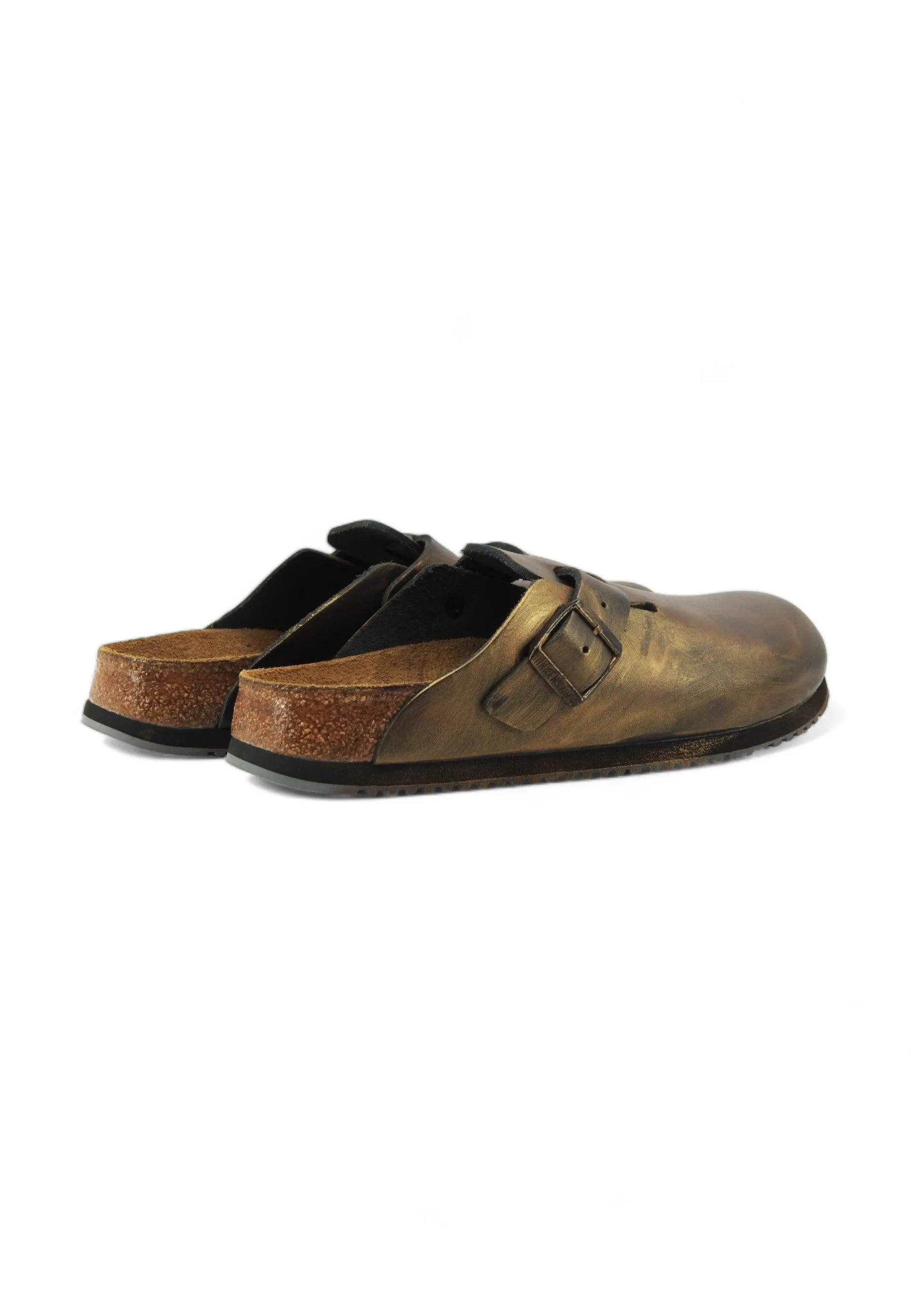 CUSTOM / BIRKENSTOCK Ciabatta Boston Gold 060196U