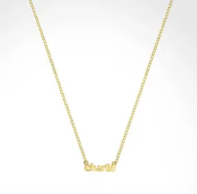 Custom Mini Name Necklace - Kourtney / Khloe Kardashian