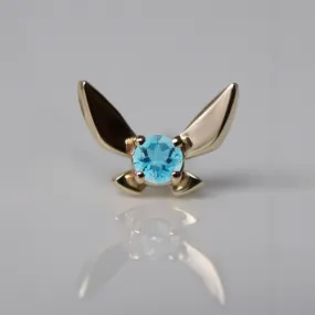 Custom Single Fairy Companion Stud  275.00