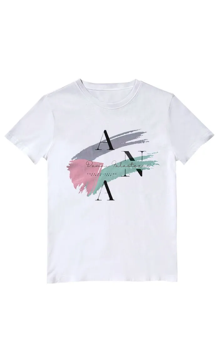 Decades of Resistance: Free Palestine Printed T-Shirt