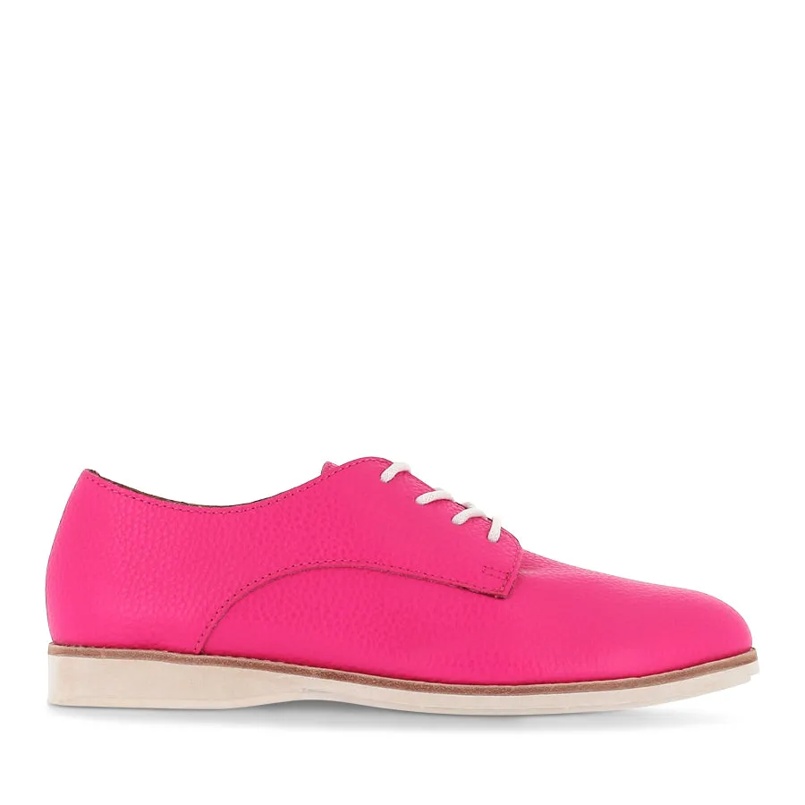 DERBY SUPER SOFT - HOT PINK LEATHER