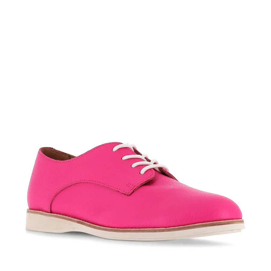 DERBY SUPER SOFT - HOT PINK LEATHER