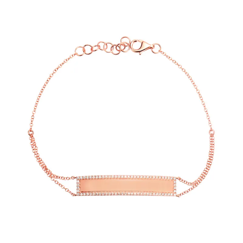 Diamond ID Bracelet