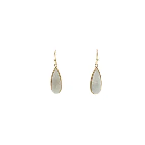 Druzy Collection - Petite Quartz Drop Earrings