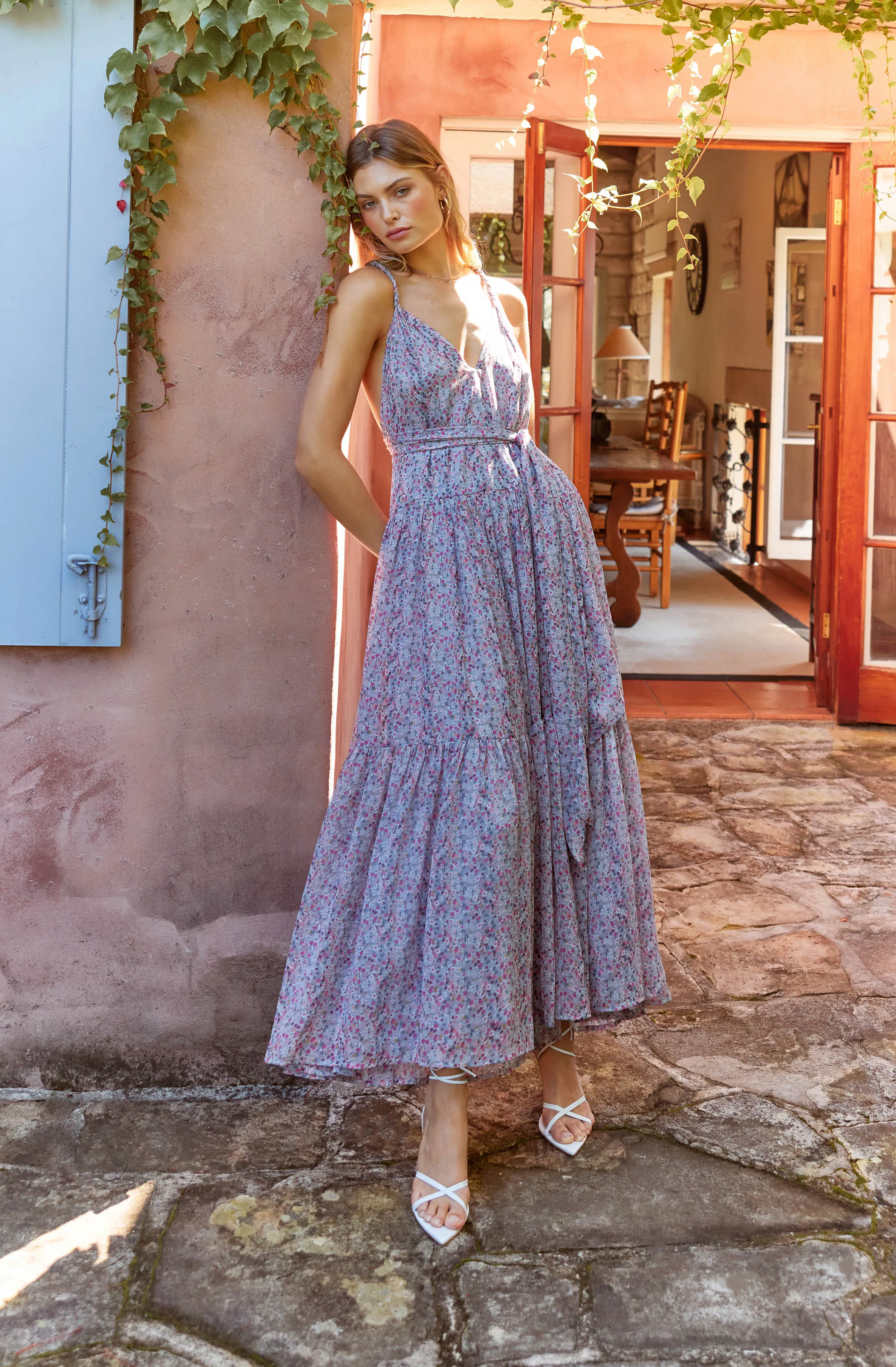 Eartha Floral Maxi Dress