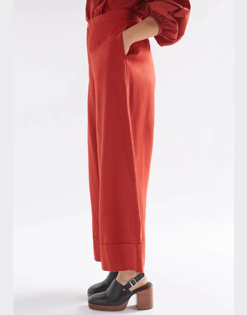 Elk - Anneli Linen Pant Sangria