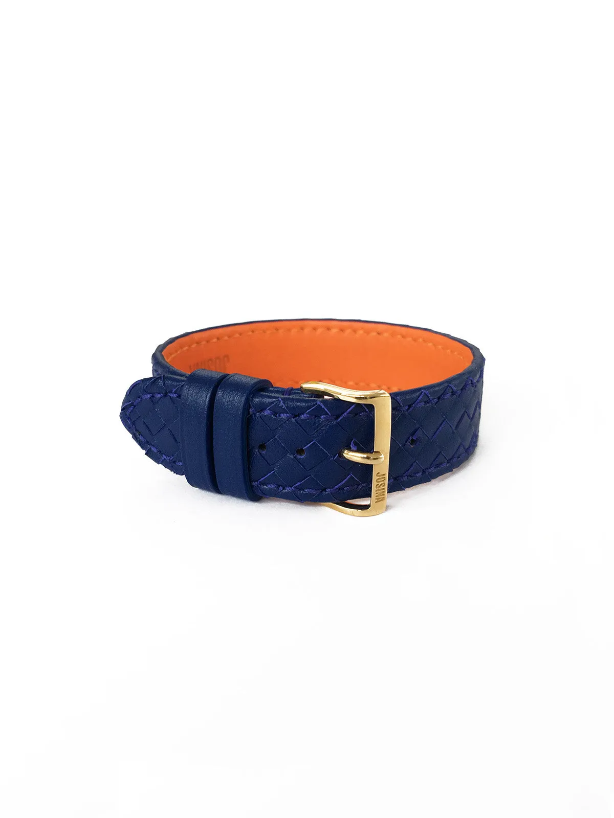 Embracelet Woven - with 18k solid gold buckle