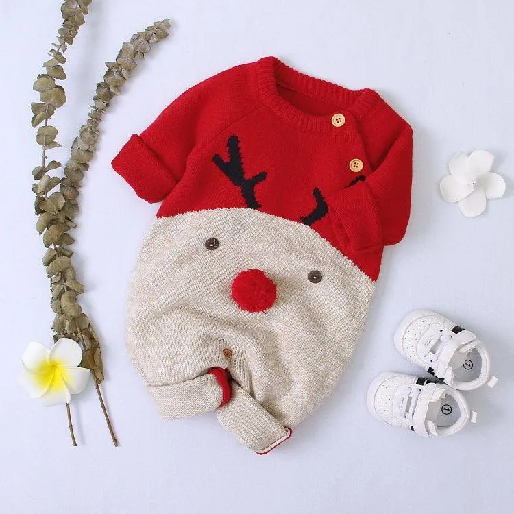 Festive Knitted Sweater for Boys and Girls