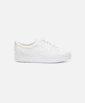 FitFlop Rally Leather Sneakers Urban White