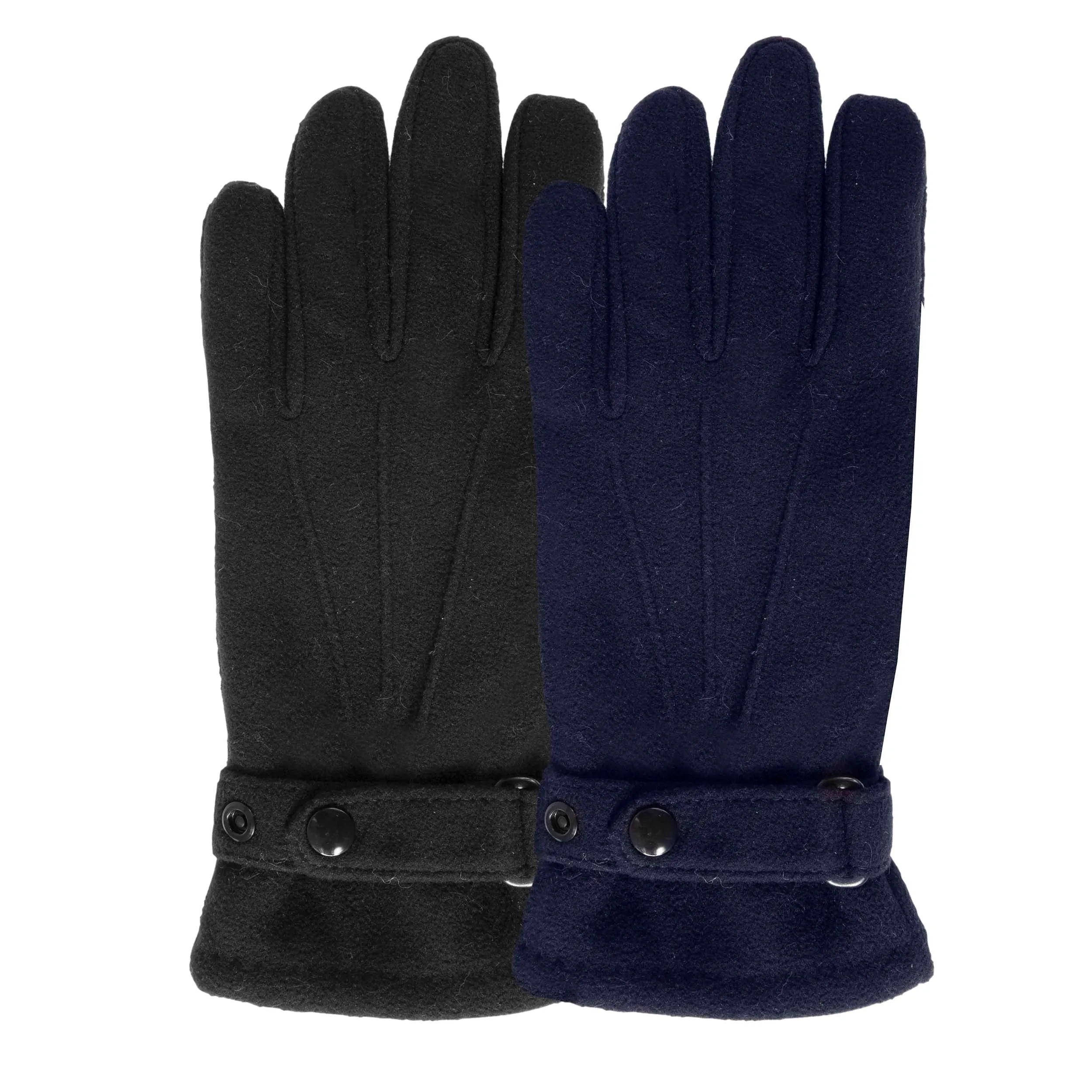 Gants Homme Polaire recyclée  Marine