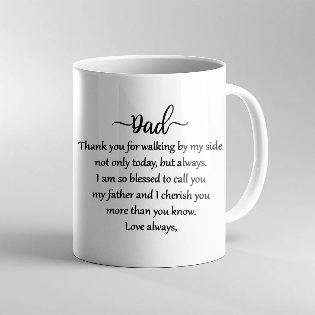 Gearhuman 3D Happy Mothers Day Fathers Day Combo Gift Dear Mom and Dad Custom Name Mug