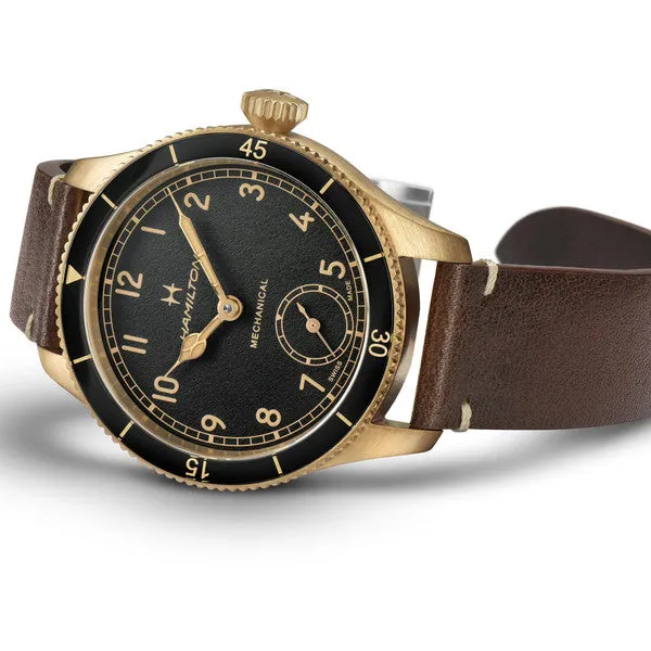 Hamilton H76709530 Khaki Aviation Pilot Pioneer Bronze Mechanical