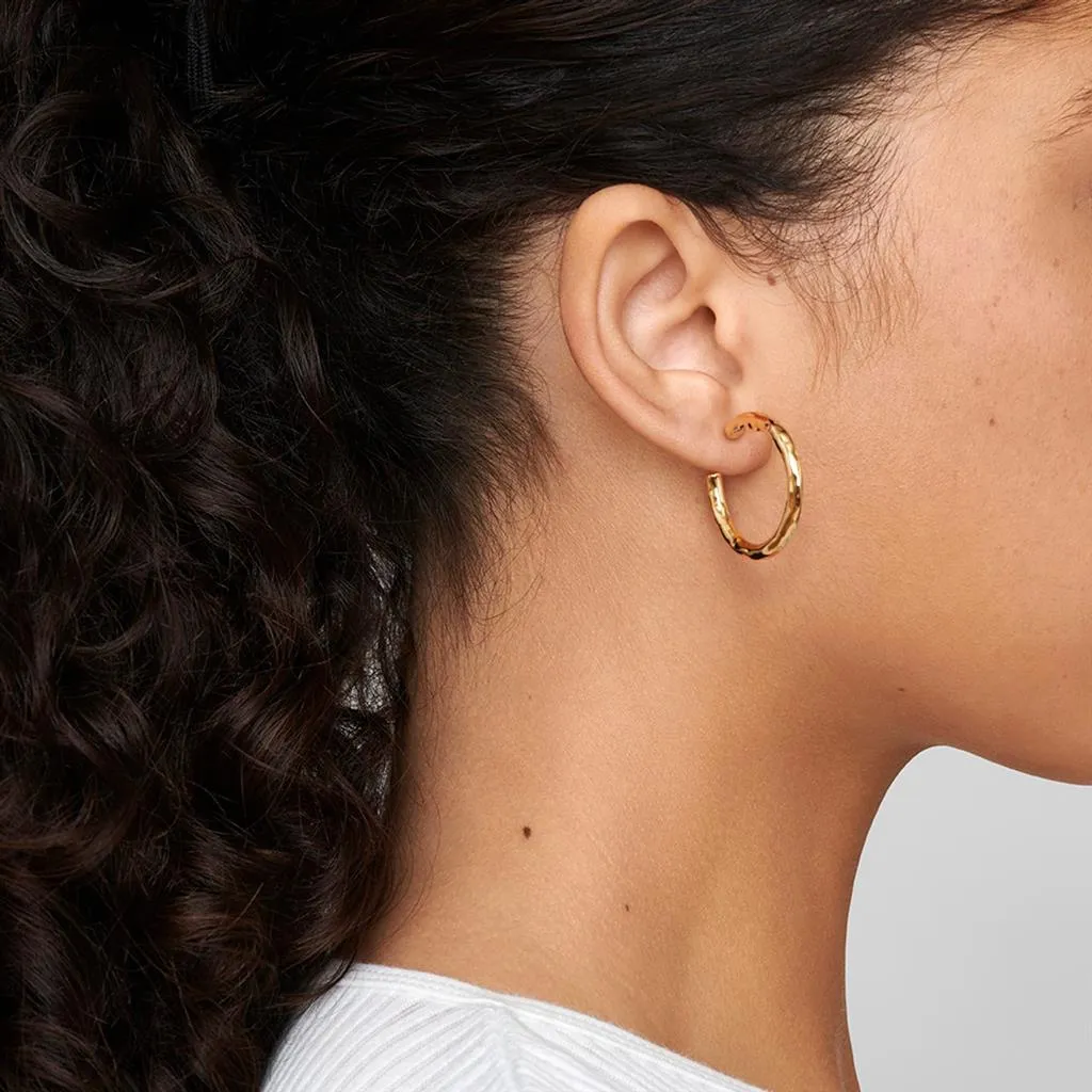 IPPOLITA Classico Small Hammered Hoop Earrings