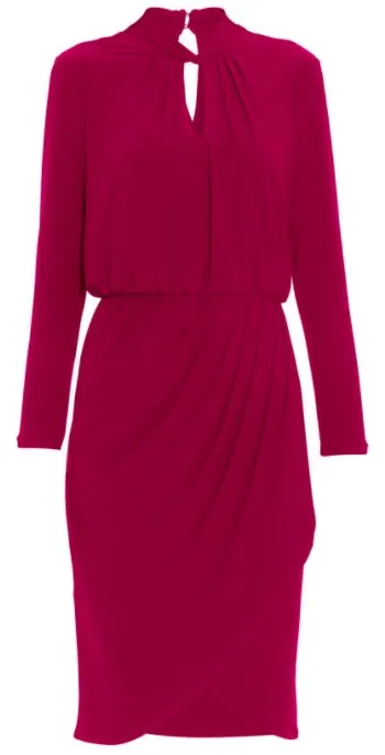 Jeanlee Jersey Dress Magenta