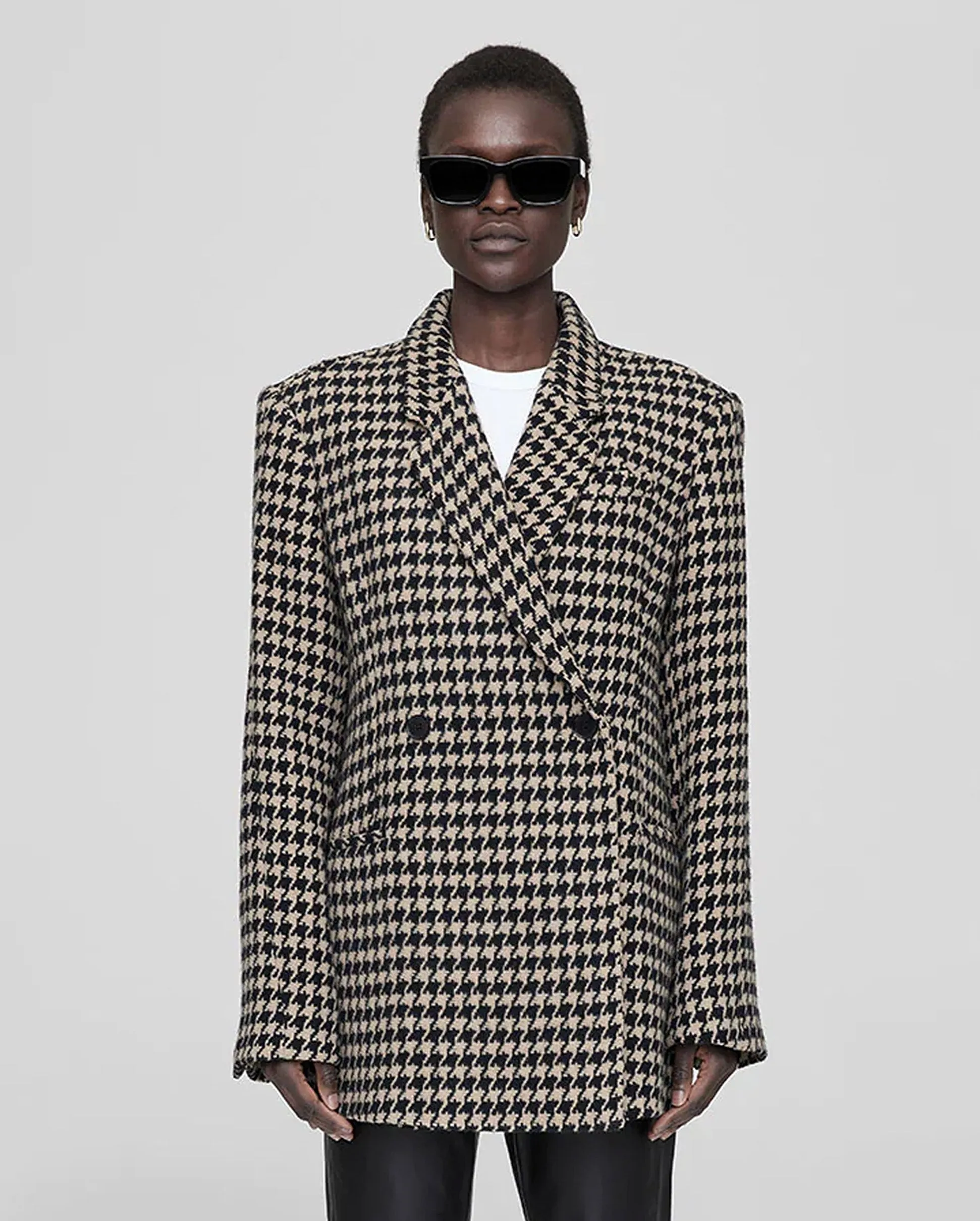 KAIA BLAZER / HOUNDSTOOTH