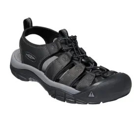 Keen Newport Sandal (Men) - Black/Steel Grey