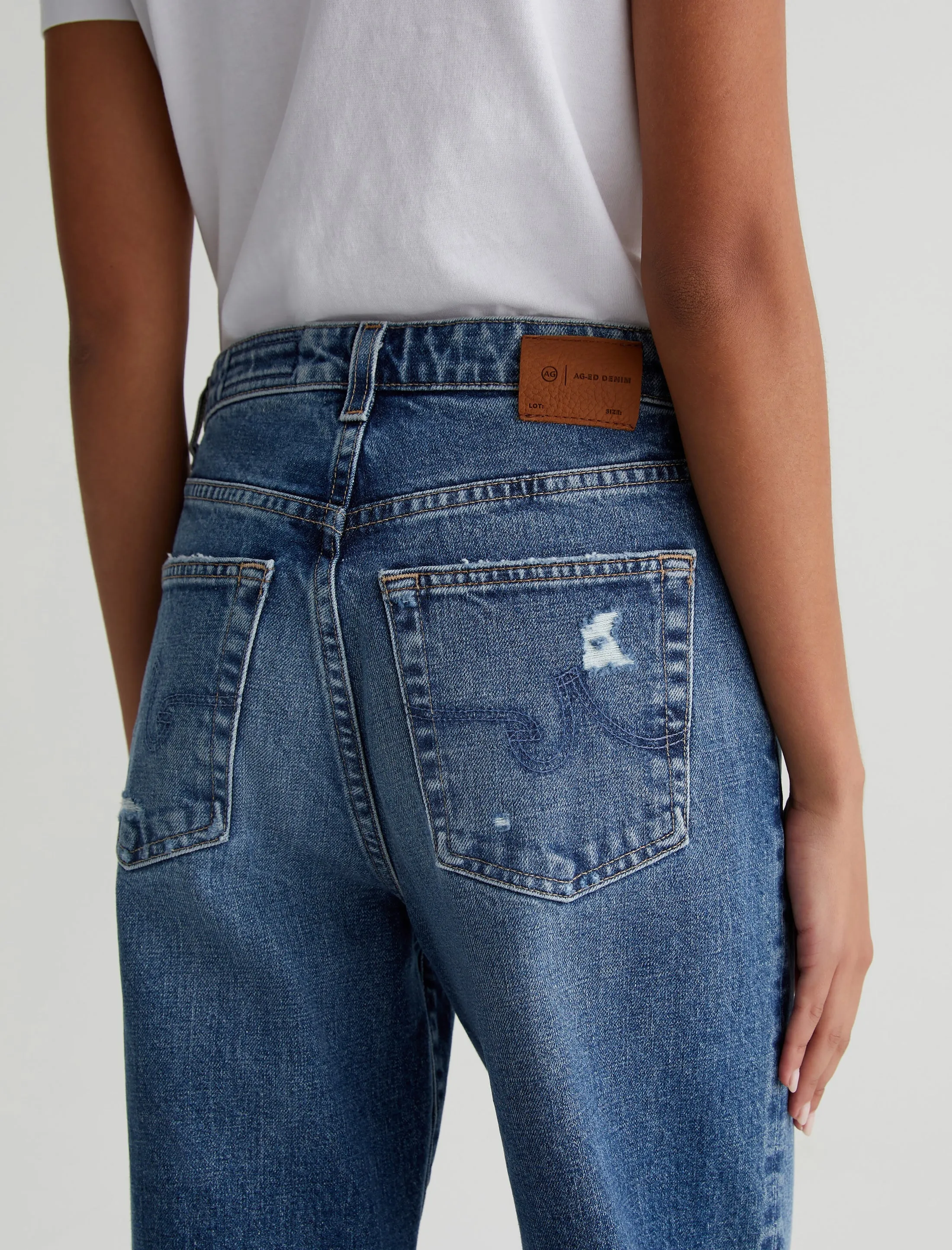 KORA HIGH RISE WIDE LEG (15 YEARS UPSTATE) - A.G. DENIM