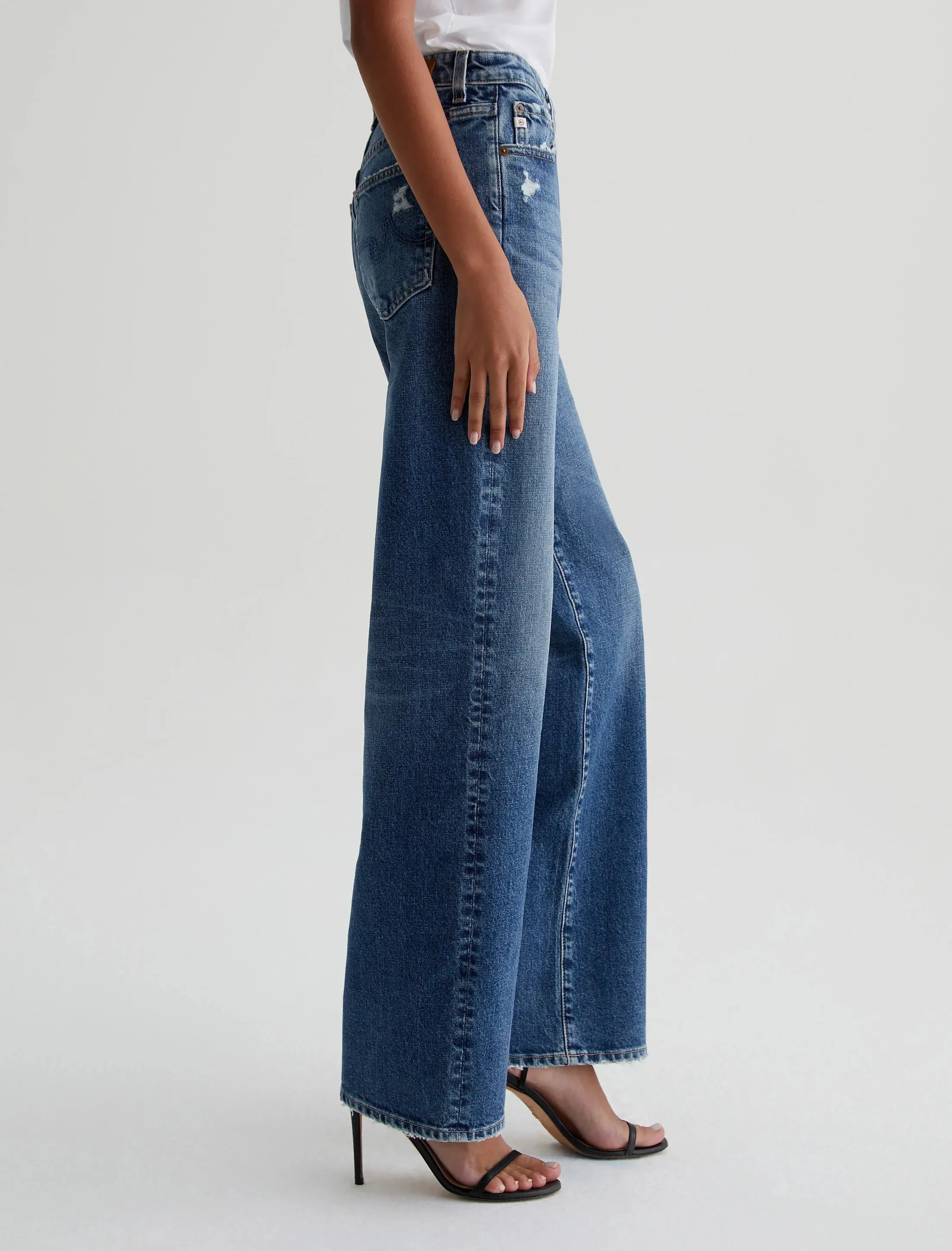 KORA HIGH RISE WIDE LEG (15 YEARS UPSTATE) - A.G. DENIM