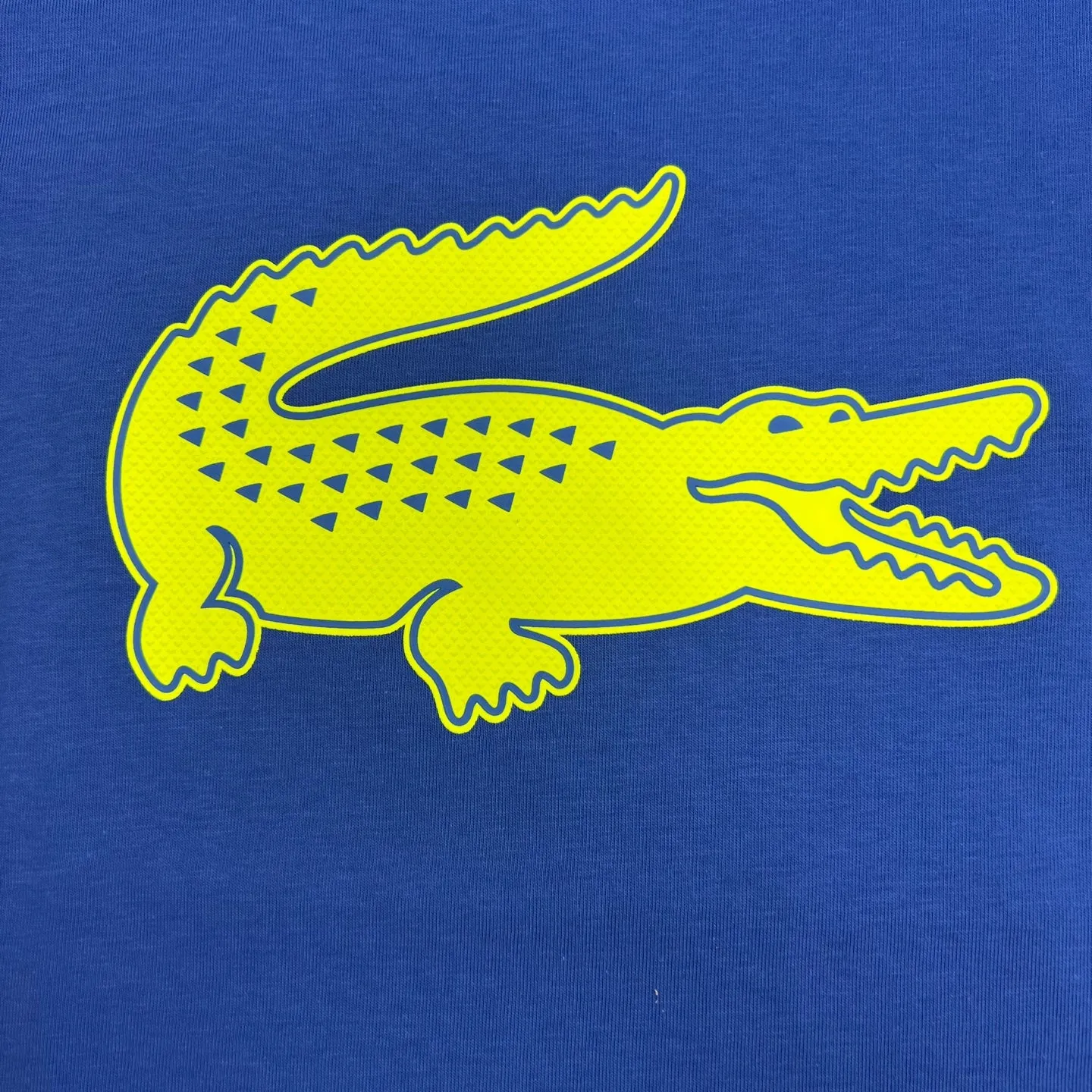 LACOSTE SPORT 3D Print Crocodile Breathable Jersey T-Shirt