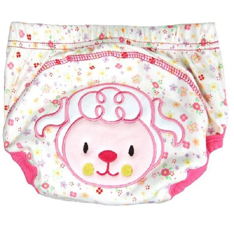 Leak-Proof Cotton Baby Diapers - Waterproof, Breathable & Washable for Unisex 6-12 Months