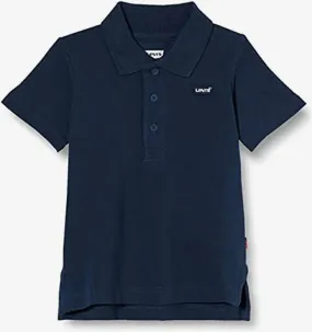 Levi's Kids Polo Piquet for boys short sleeve Back Neck Tape 8EA893-C8D 9EA893-C8D blue